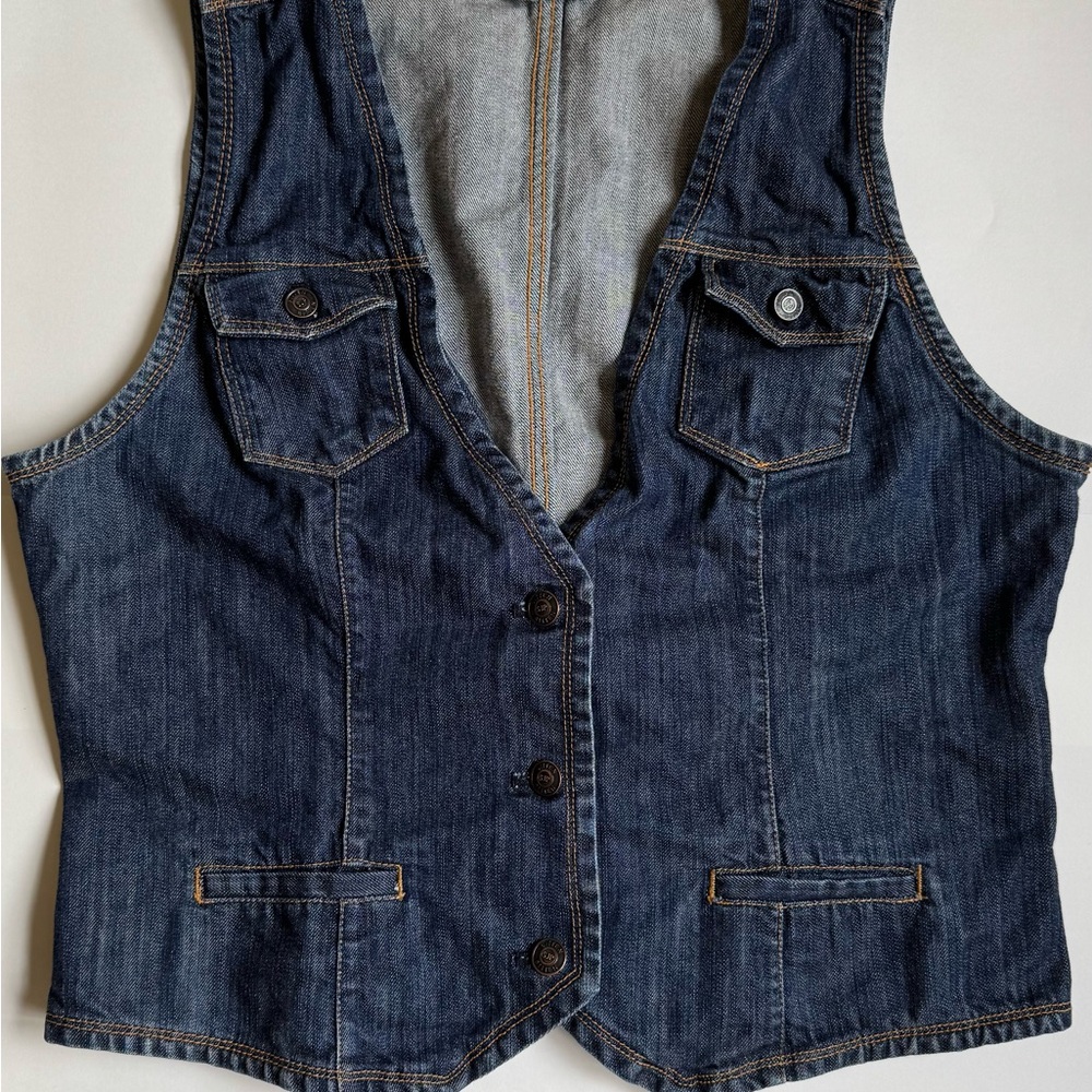 Bitten Women’s Denim Waistcoat Vest